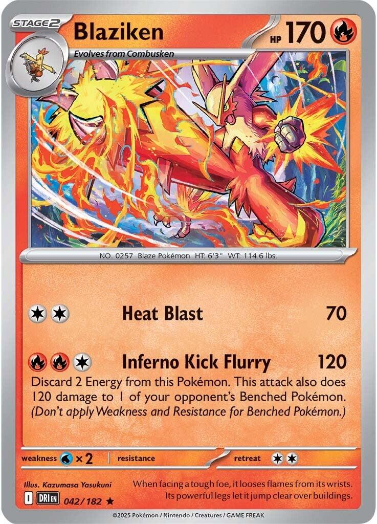 Blaziken (042/182) [Scarlet & Violet: Destined Rivals] | Local Legends