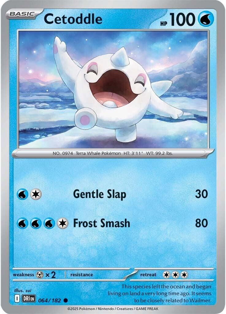 Cetoddle (064/182) [Scarlet & Violet: Destined Rivals] | Local Legends