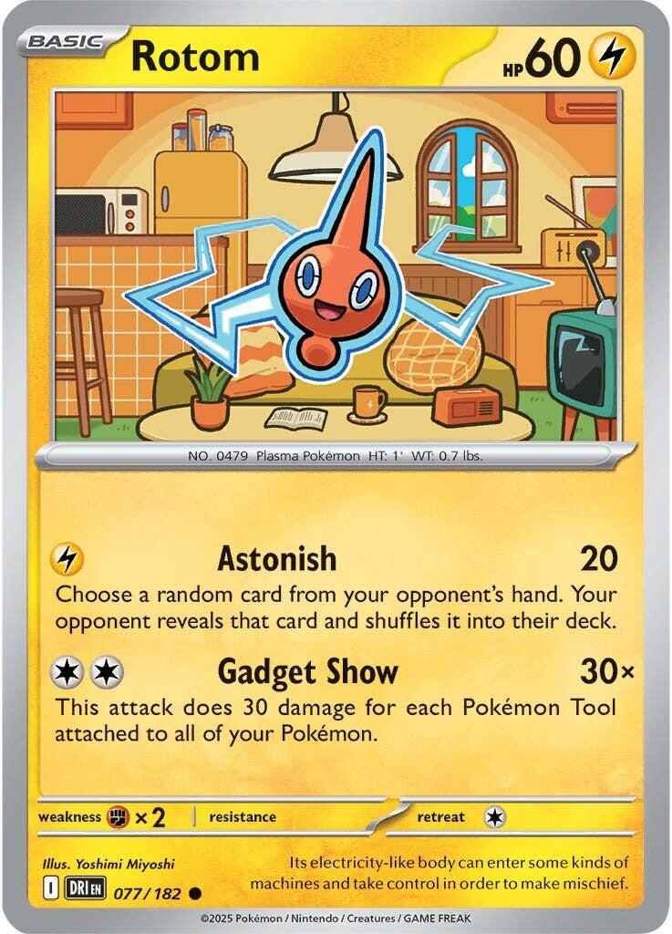 Rotom (077/182) [Scarlet & Violet: Destined Rivals] | Local Legends