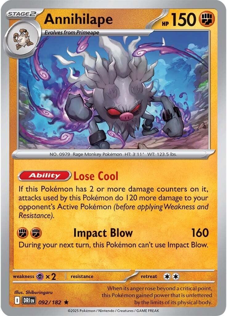 Annihilape (092/182) [Scarlet & Violet: Destined Rivals] | Local Legends
