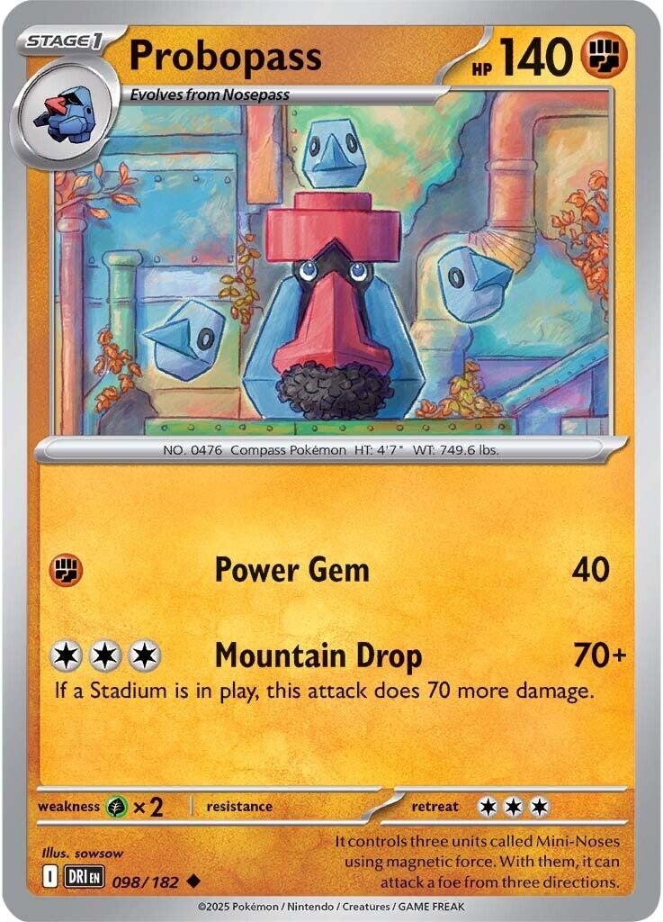 Probopass (098/182) [Scarlet & Violet: Destined Rivals] | Local Legends