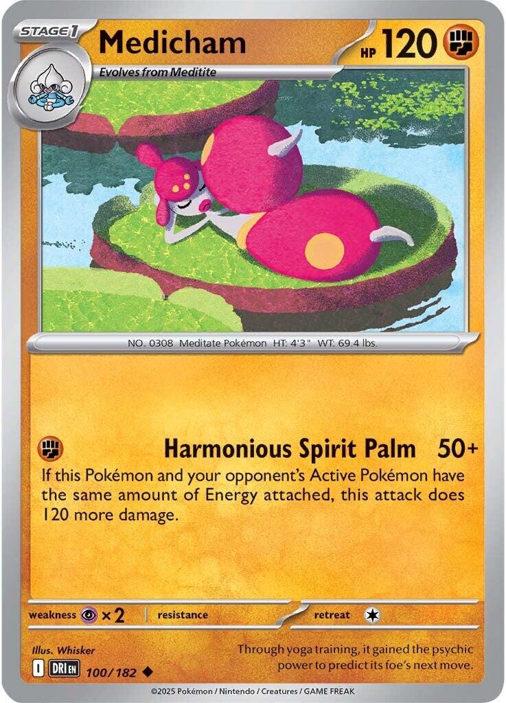 Medicham (100/182) [Scarlet & Violet: Destined Rivals] | Local Legends