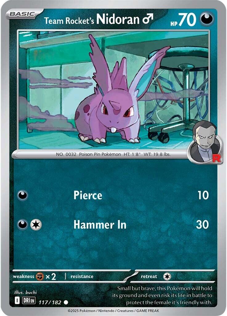 Team Rocket's Nidorand (117/182) [Scarlet & Violet: Destined Rivals] | Local Legends