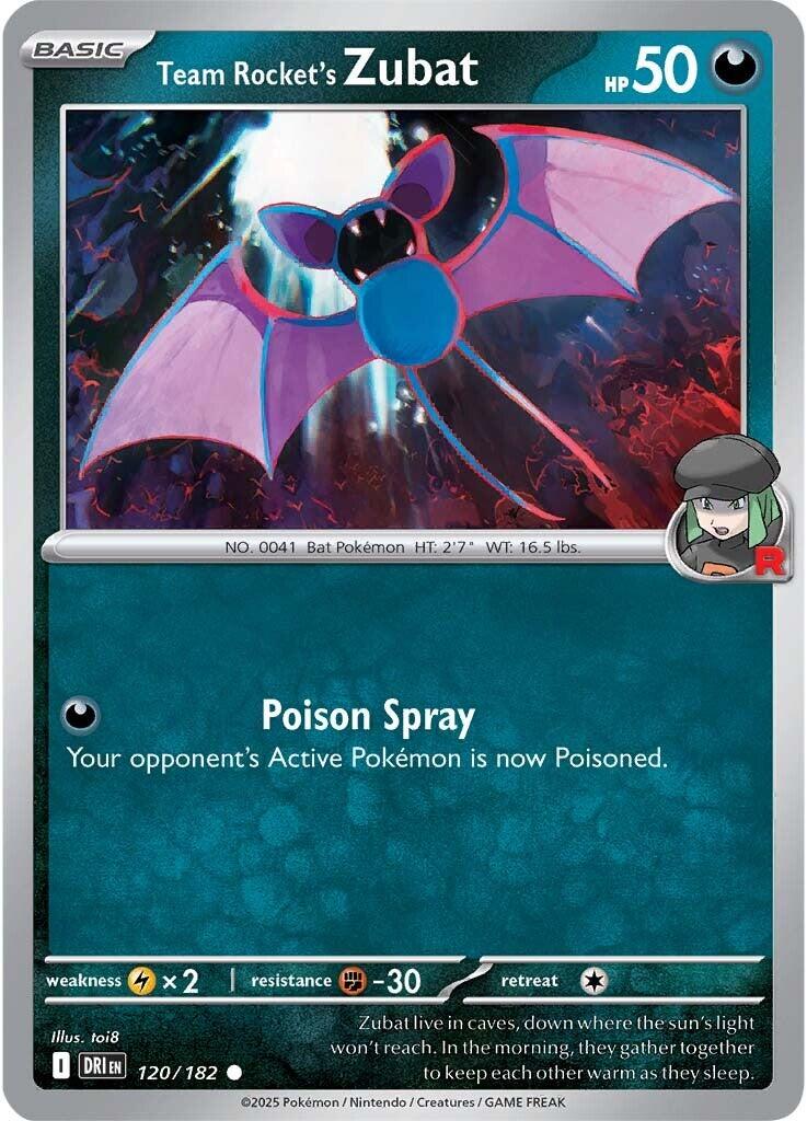 Team Rocket's Zubat (120/182) [Scarlet & Violet: Destined Rivals] | Local Legends