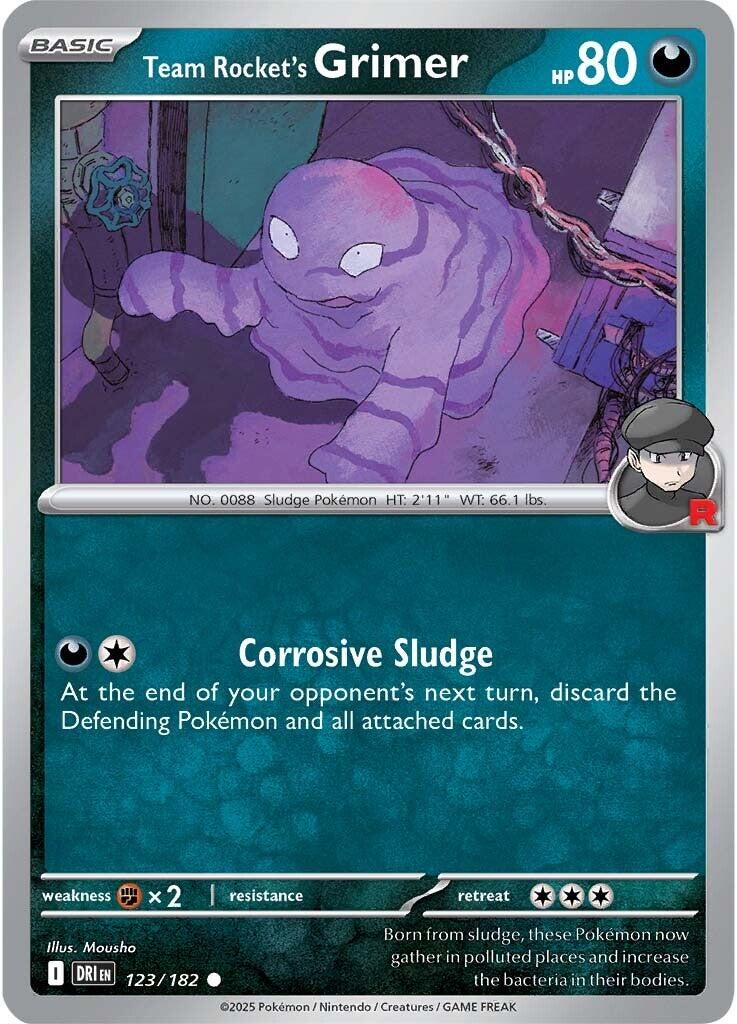 Team Rocket's Grimer (123/182) [Scarlet & Violet: Destined Rivals] | Local Legends