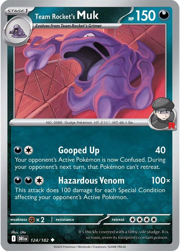 Team Rocket's Muk (124/182) [Scarlet & Violet: Destined Rivals] | Local Legends