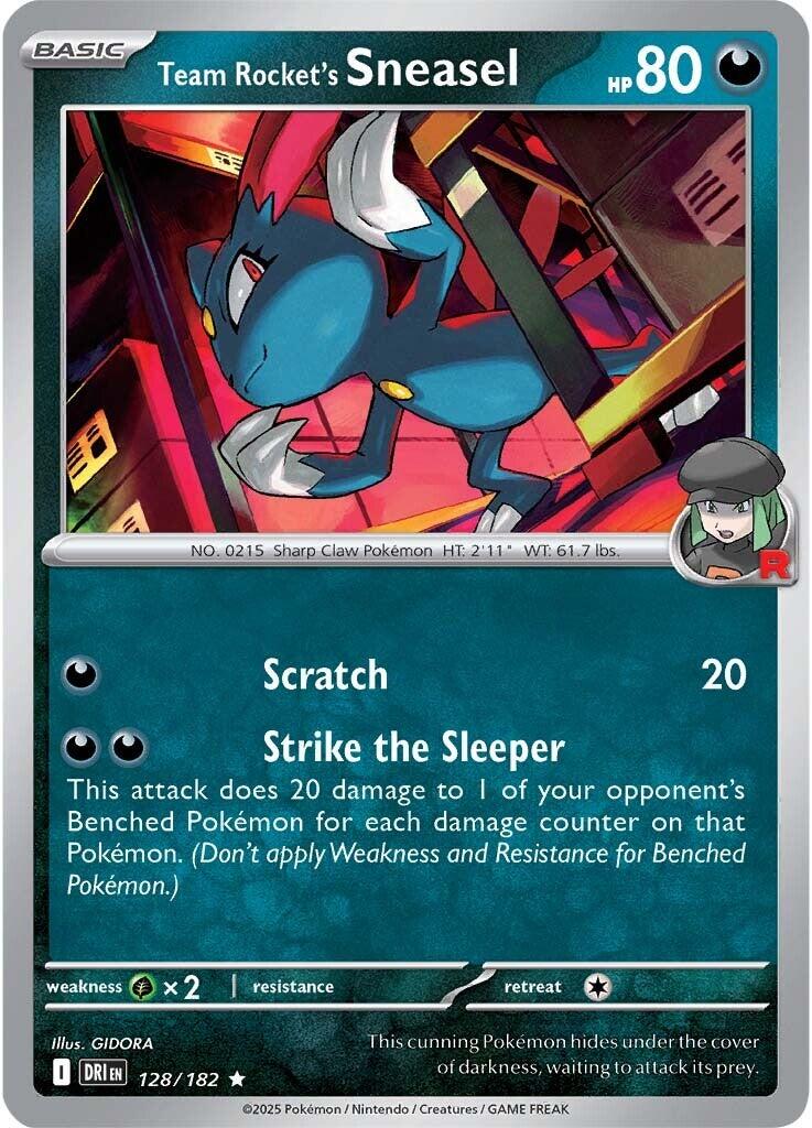 Team Rocket's Sneasel (128/182) [Scarlet & Violet: Destined Rivals] | Local Legends