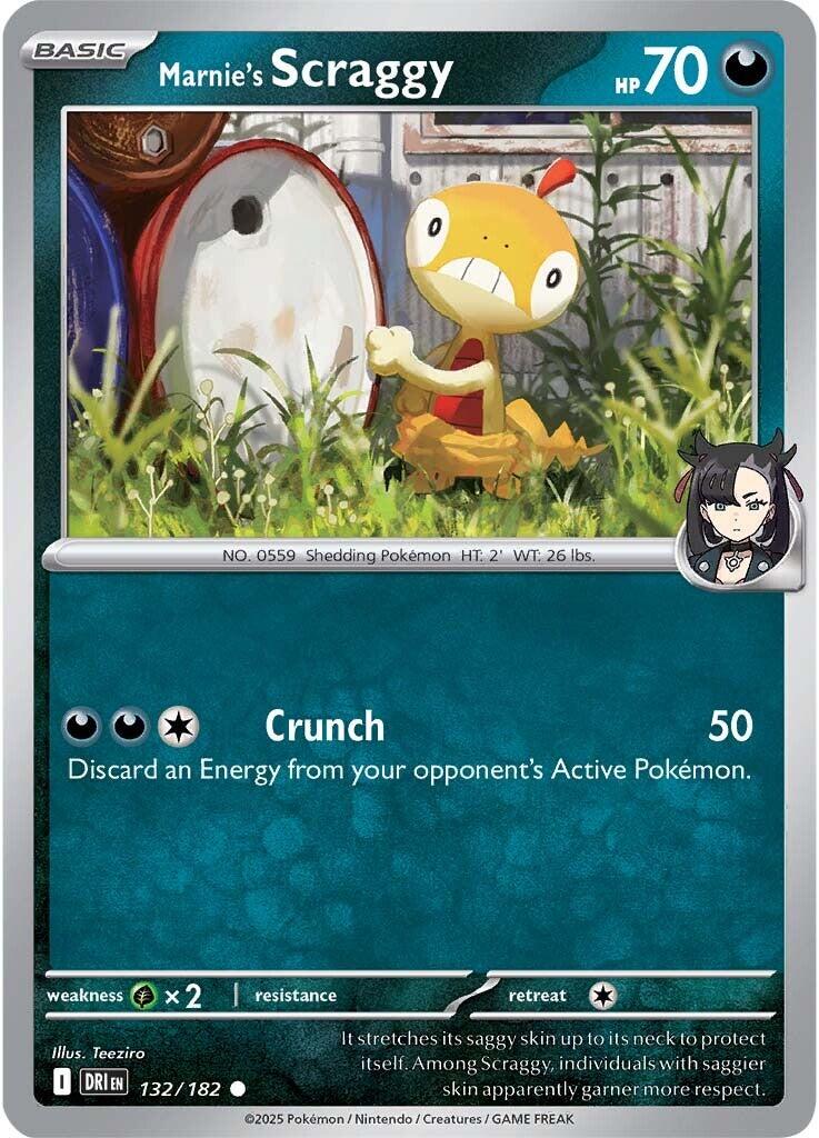 Marnie's Scraggy (132/182) [Scarlet & Violet: Destined Rivals] | Local Legends