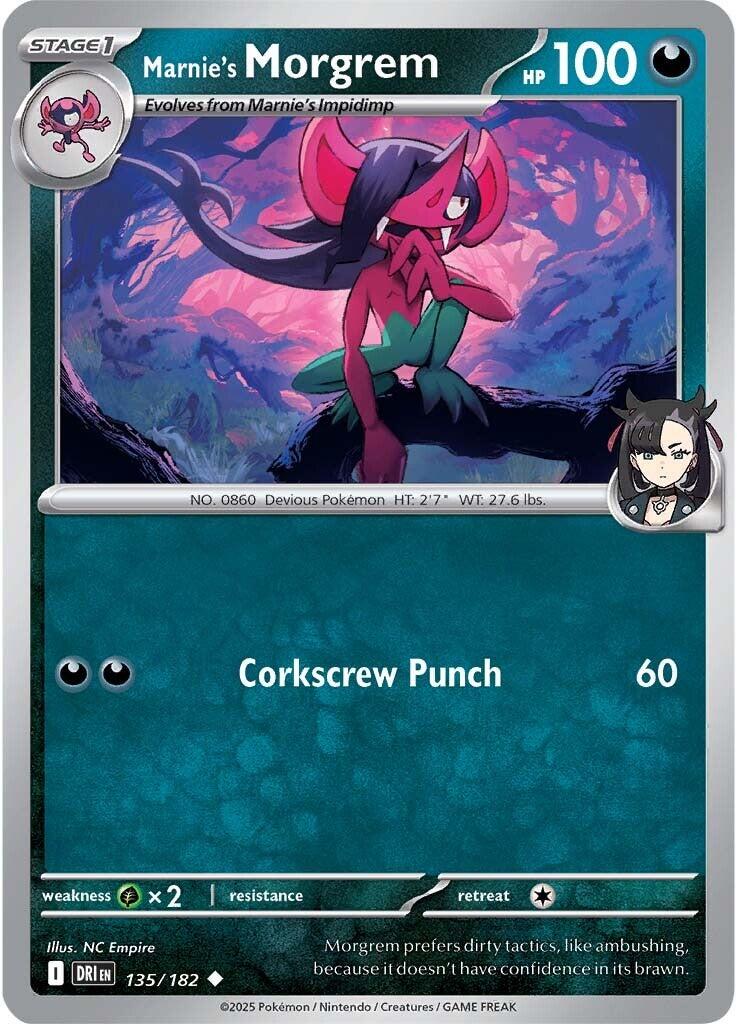 Marnie's Morgrem (135/182) [Scarlet & Violet: Destined Rivals] | Local Legends