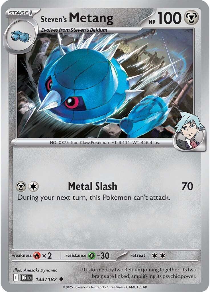 Steven's Metang (144/182) [Scarlet & Violet: Destined Rivals] | Local Legends