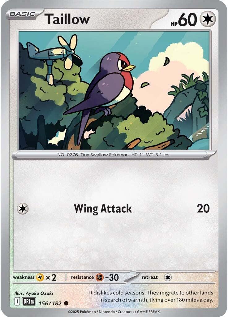 Taillow (156/182) [Scarlet & Violet: Destined Rivals] | Local Legends