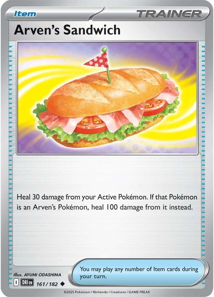 Arven's Sandwich (161/182) [Scarlet & Violet: Destined Rivals] | Local Legends