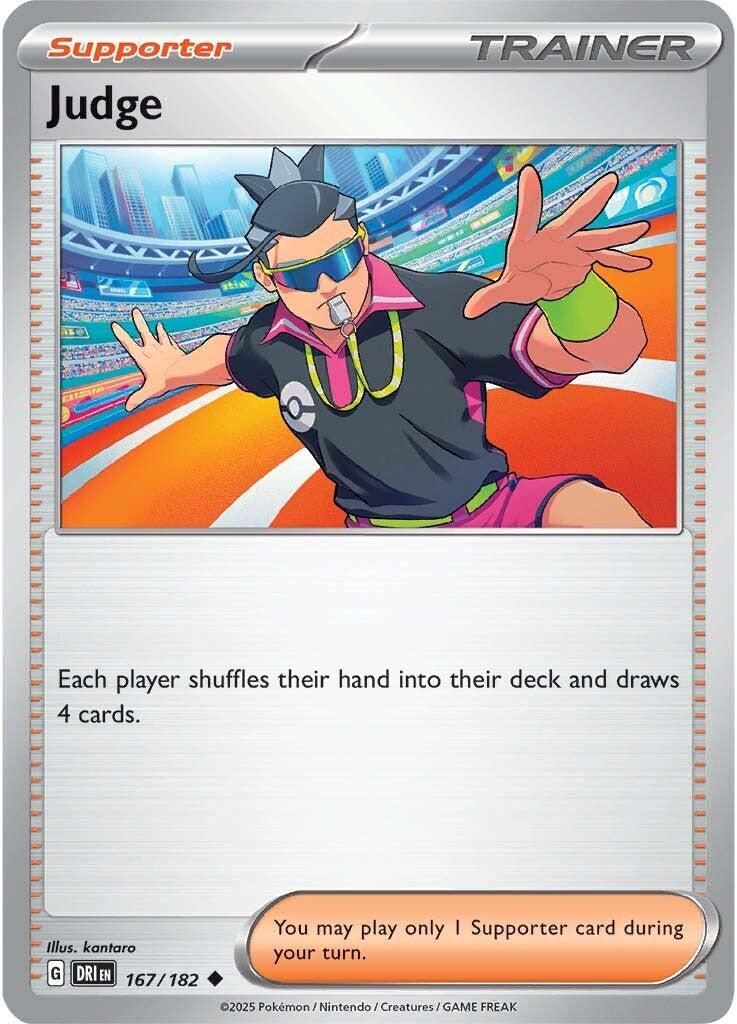 Judge (167/182) [Scarlet & Violet: Destined Rivals] | Local Legends