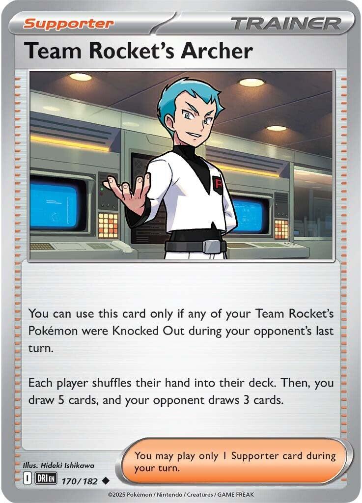 Team Rocket's Archer (170/182) [Scarlet & Violet: Destined Rivals] | Local Legends