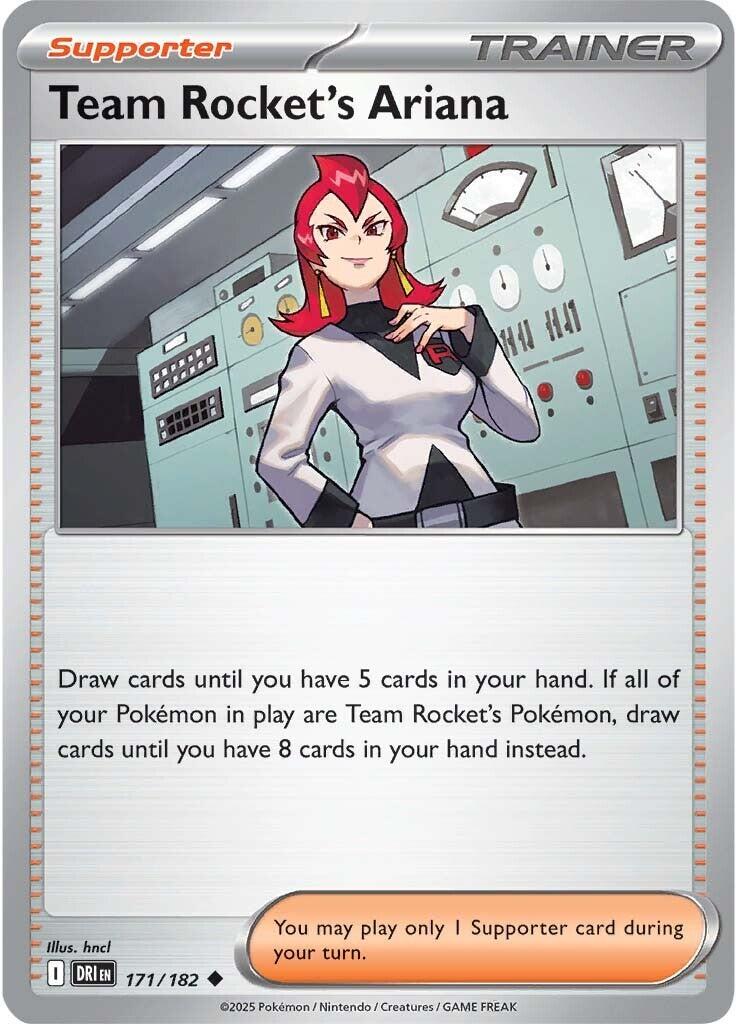 Team Rocket's Ariana (171/182) [Scarlet & Violet: Destined Rivals] | Local Legends