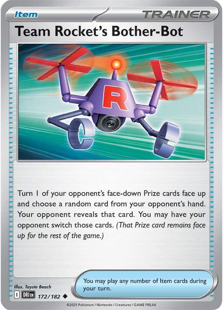 Team Rocket's Bother-Bot (172/182) [Scarlet & Violet: Destined Rivals] | Local Legends