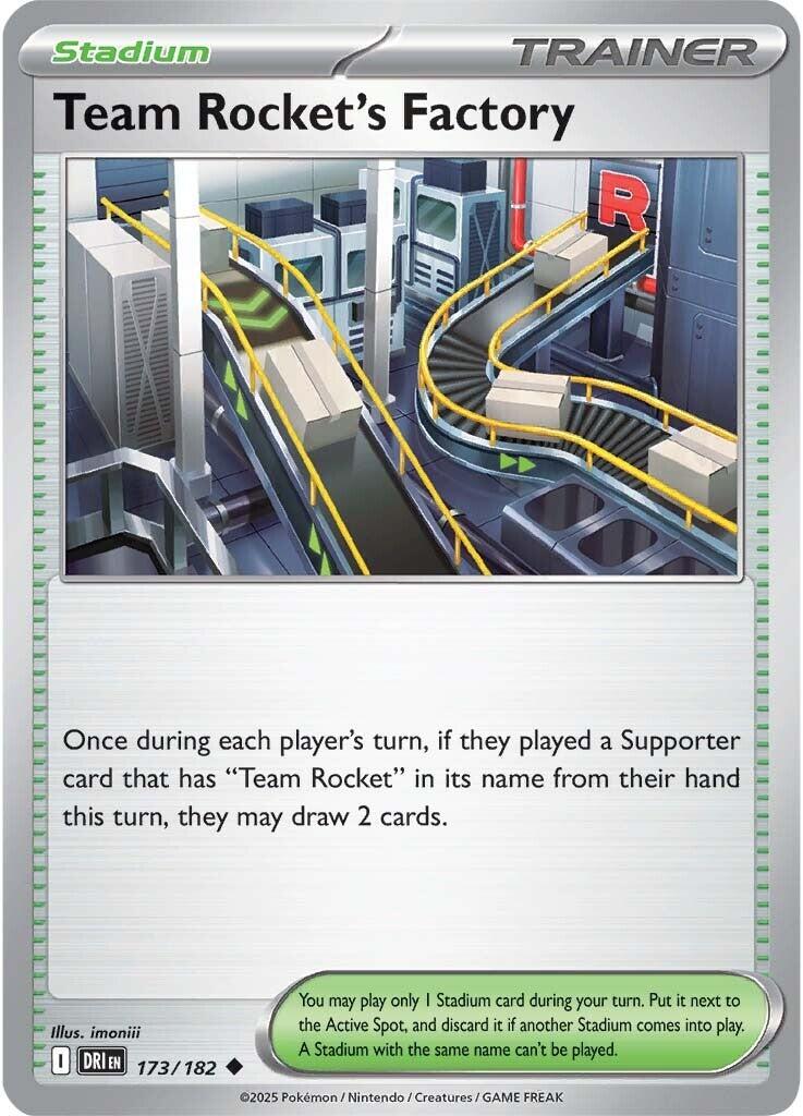 Team Rocket's Factory (173/182) [Scarlet & Violet: Destined Rivals] | Local Legends