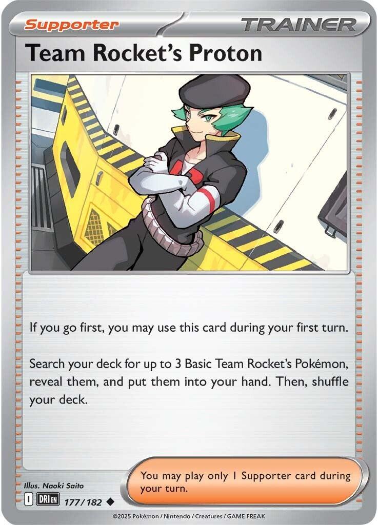 Team Rocket's Proton (177/182) [Scarlet & Violet: Destined Rivals] | Local Legends
