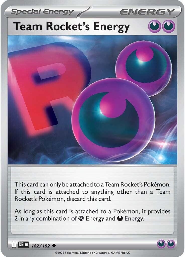 Team Rocket's Energy (182/182) [Scarlet & Violet: Destined Rivals] | Local Legends