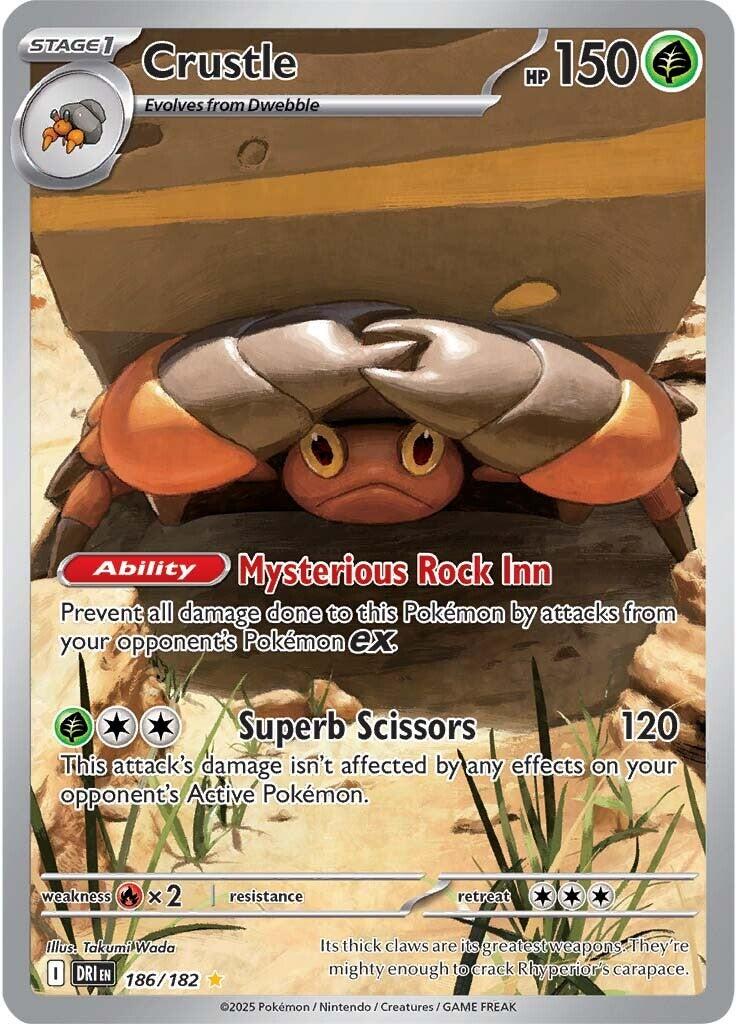 Crustle (186/182) [Scarlet & Violet: Destined Rivals] | Local Legends