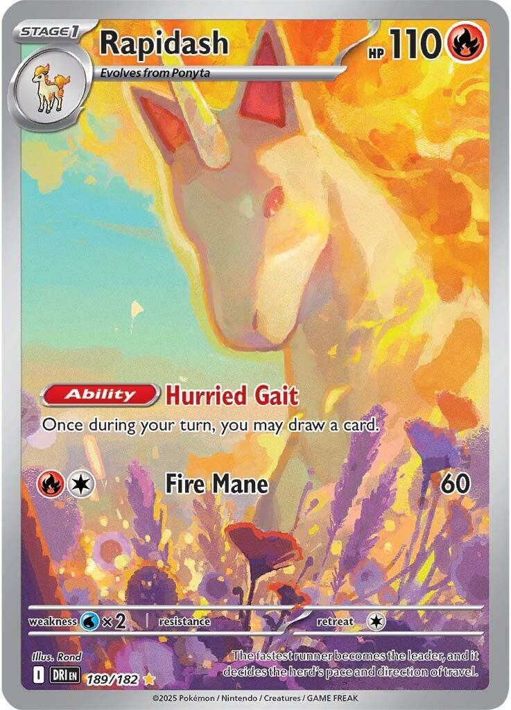 Rapidash (189/182) [Scarlet & Violet: Destined Rivals] | Local Legends