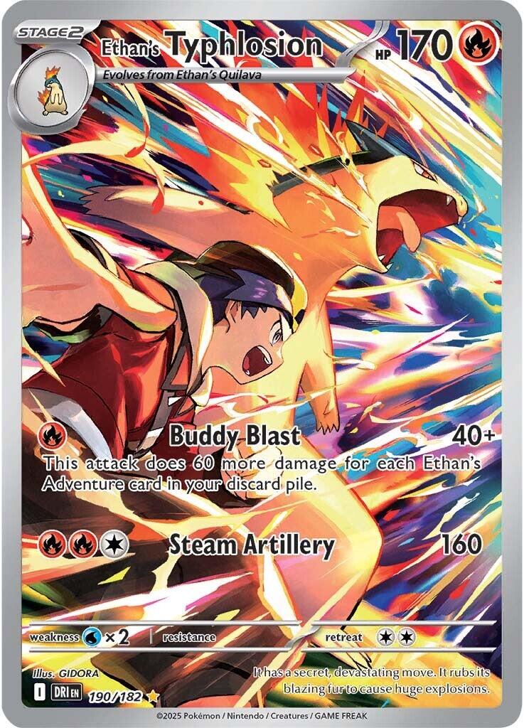 Ethan's Typhlosion (190/182) [Scarlet & Violet: Destined Rivals] | Local Legends