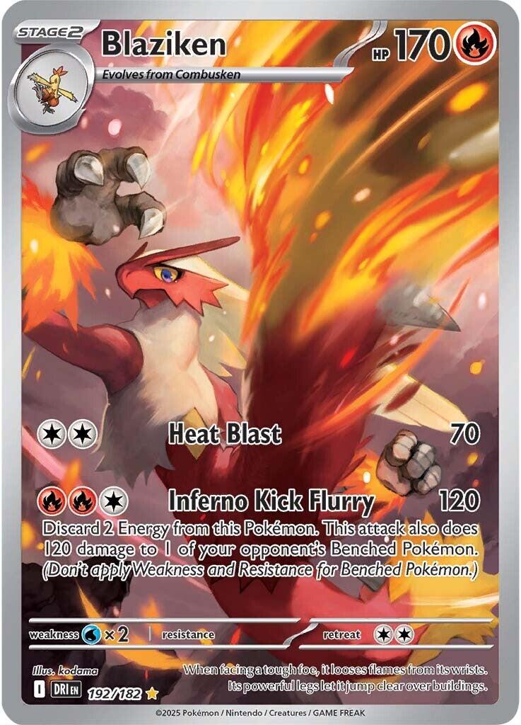 Blaziken (192/182) [Scarlet & Violet: Destined Rivals] | Local Legends