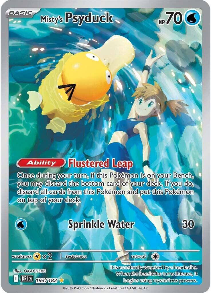 Misty's Psyduck (193/182) [Scarlet & Violet: Destined Rivals] | Local Legends