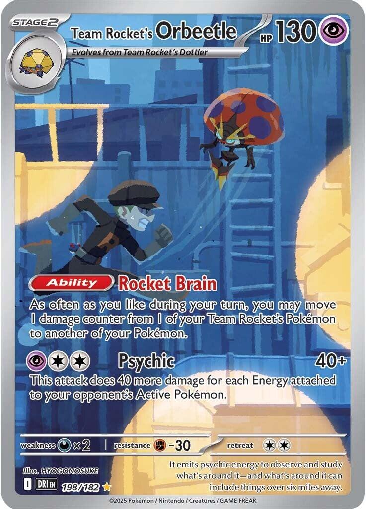 Team Rocket's Orbeetle (198/182) [Scarlet & Violet: Destined Rivals] | Local Legends