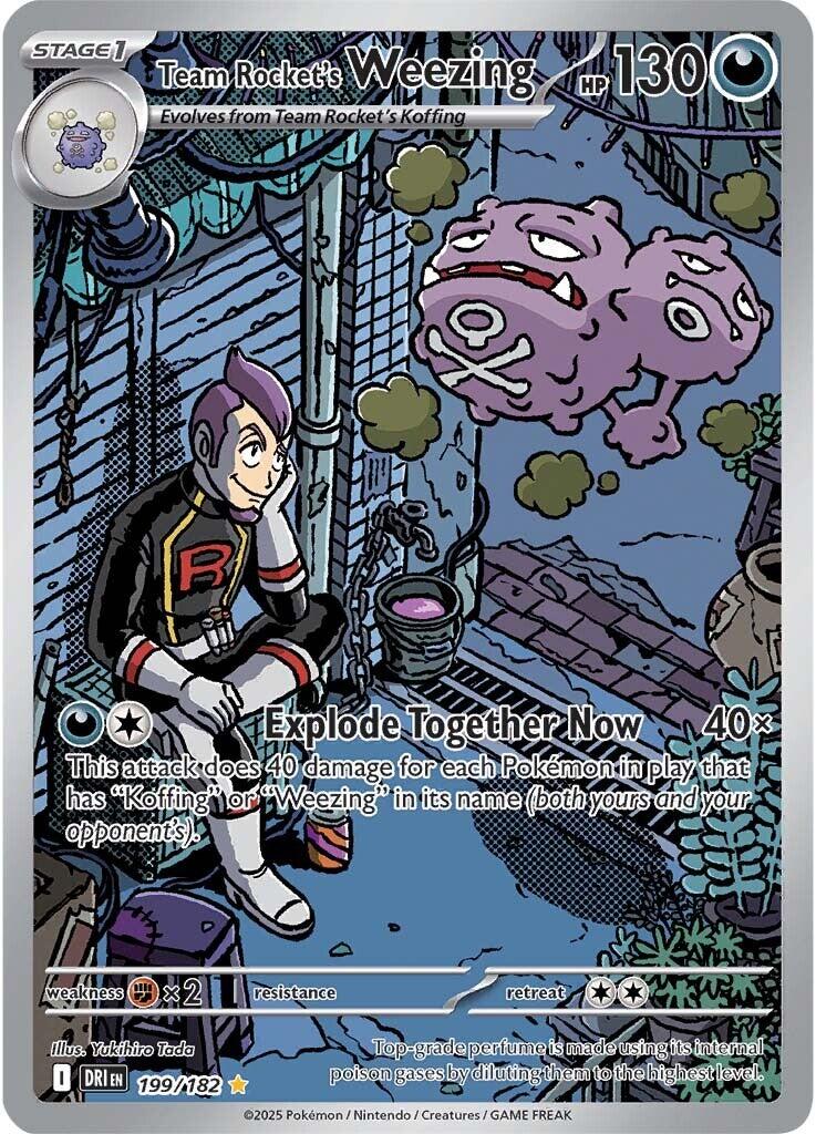 Team Rocket's Weezing (199/182) [Scarlet & Violet: Destined Rivals] | Local Legends