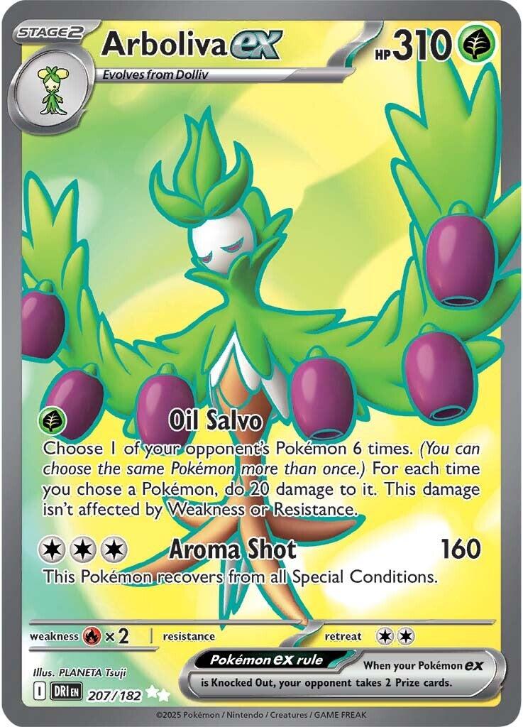 Arboliva ex (207/182) [Scarlet & Violet: Destined Rivals] | Local Legends