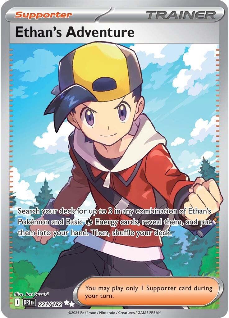 Ethan's Adventure (221/182) [Scarlet & Violet: Destined Rivals] | Local Legends