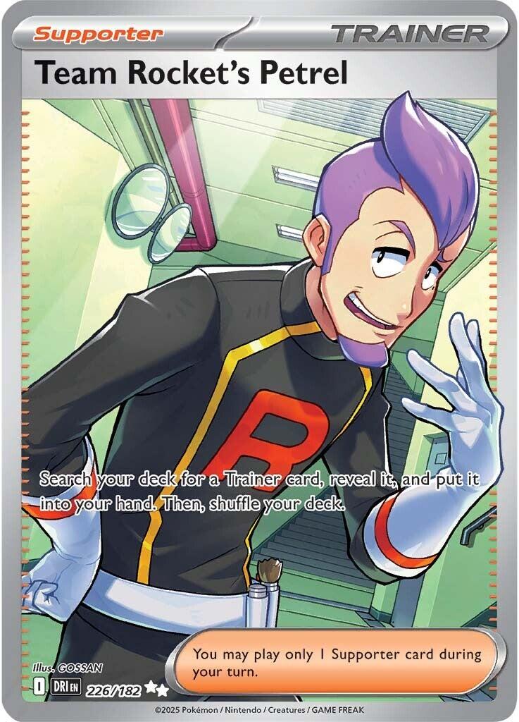 Team Rocket's Petrel (226/182) [Scarlet & Violet: Destined Rivals] | Local Legends