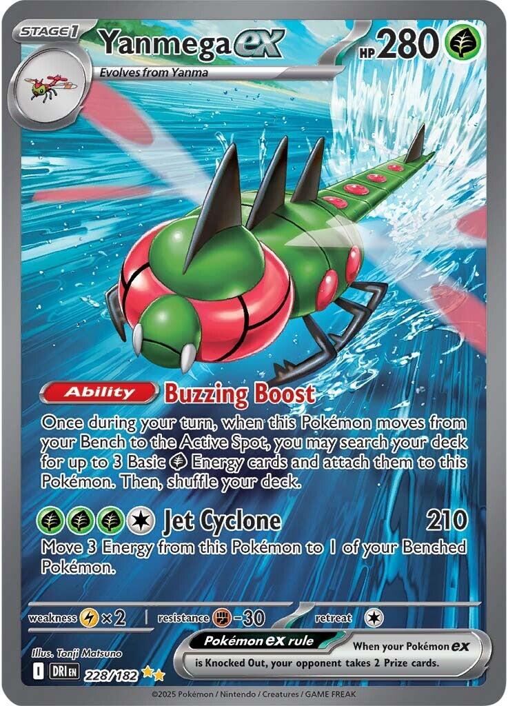 Yanmega ex (228/182) [Scarlet & Violet: Destined Rivals] | Local Legends