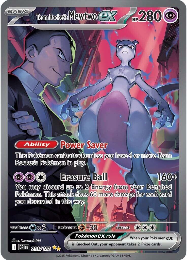 Team Rocket's Mewtwo ex - 231/182 | Local Legends