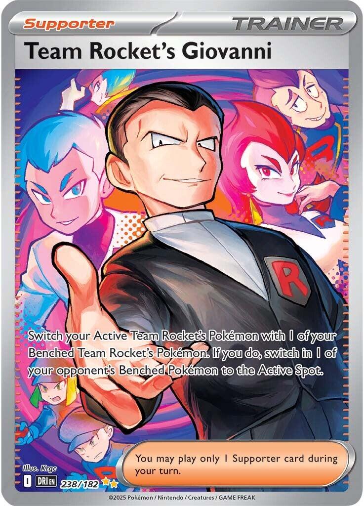 Team Rocket's Giovanni (238/182) [Scarlet & Violet: Destined Rivals] | Local Legends