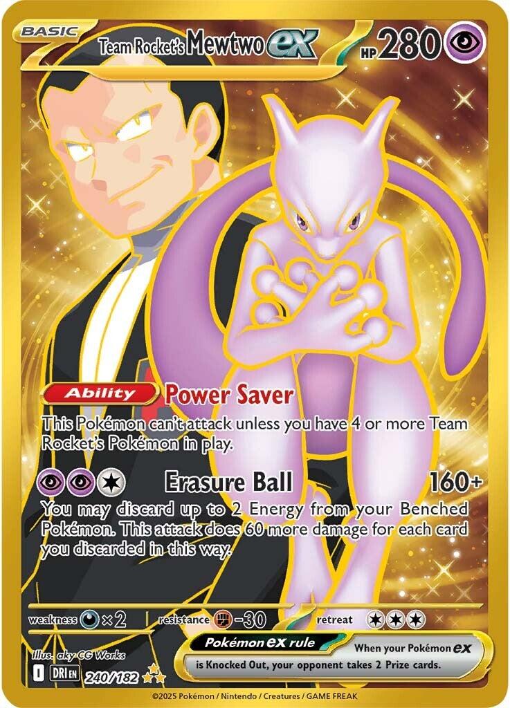 Team Rocket's Mewtwo ex (240/182) [Scarlet & Violet: Destined Rivals] | Local Legends