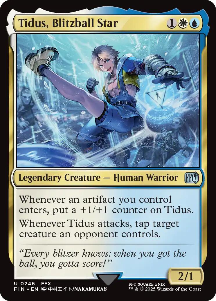 Tidus, Blitzball Star | Local Legends