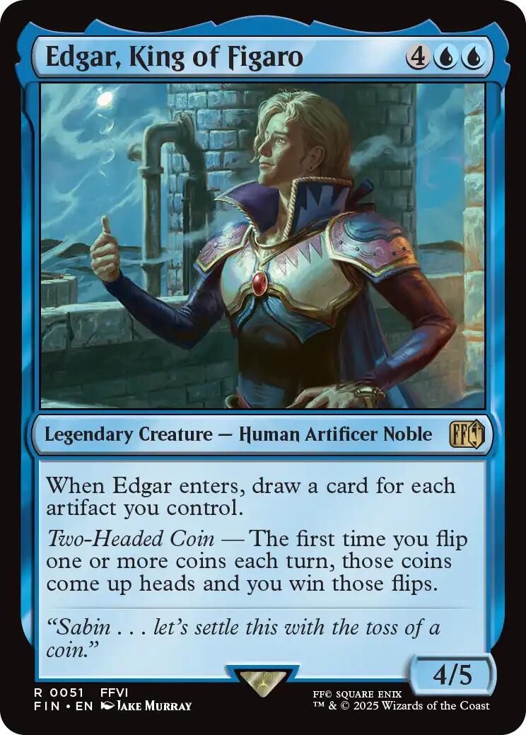 Edgar, King of Figaro | Local Legends