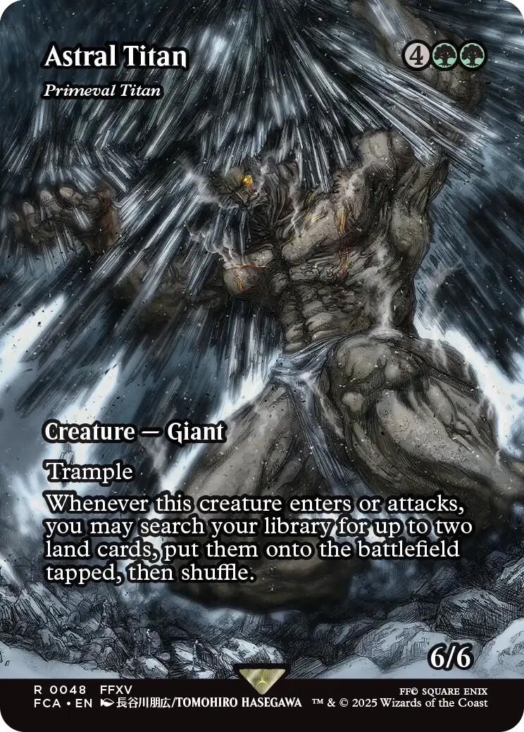 Astral Tiran - Primeval Titan (Showcase) [FINAL FANTASY : Through the Ages] | Local Legends