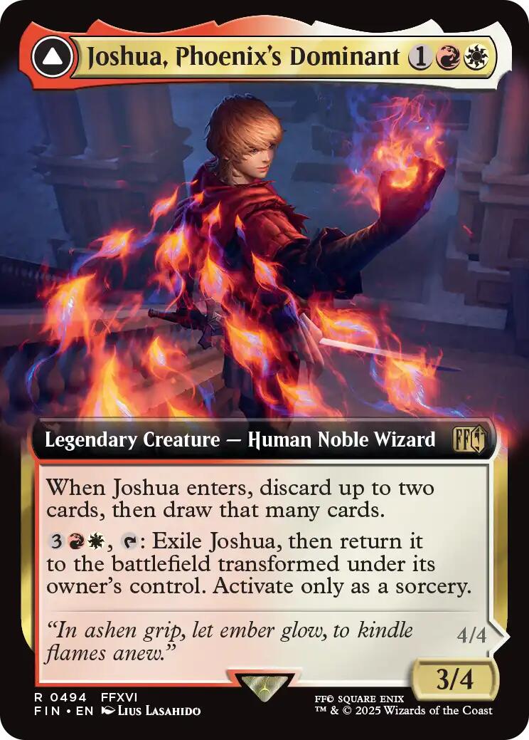 Joshua, Phoenix's Dominant (Extended Art) [FINAL FANTASY] | Local Legends