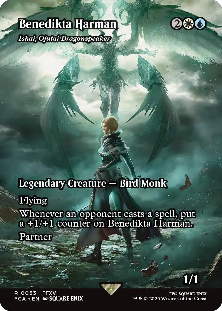 Benedikta Harman - Ishai, Ojutai Dragonspeaker (Showcase) [FINAL FANTASY : Through the Ages] | Local Legends
