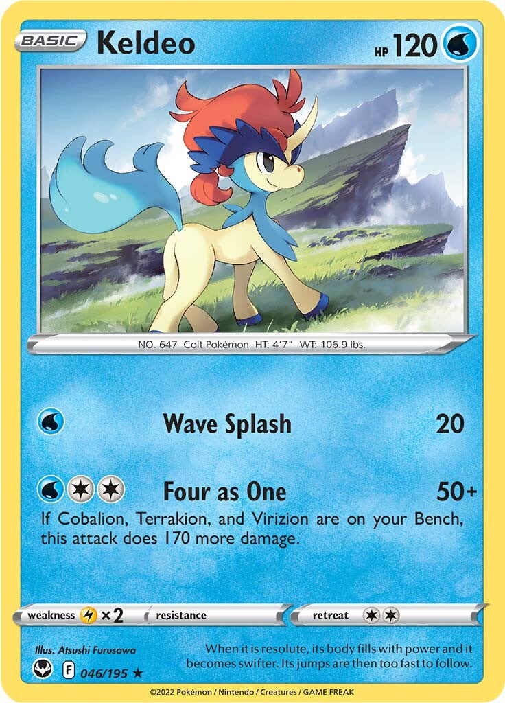 Keldeo (046/195) [Sword & Shield: Silver Tempest] | Golgari Games