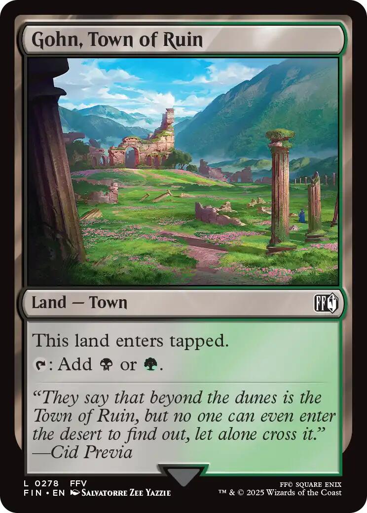 Gohn, Town of Ruin | Local Legends