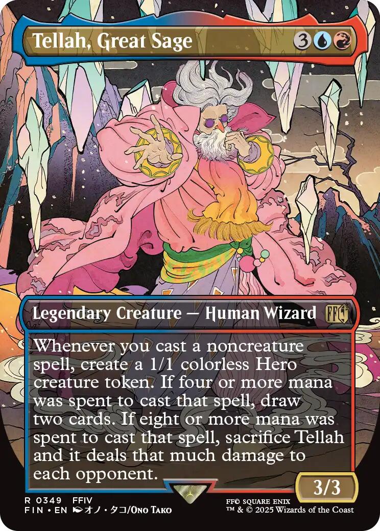 Tellah, Great Sage (Borderless) | Local Legends