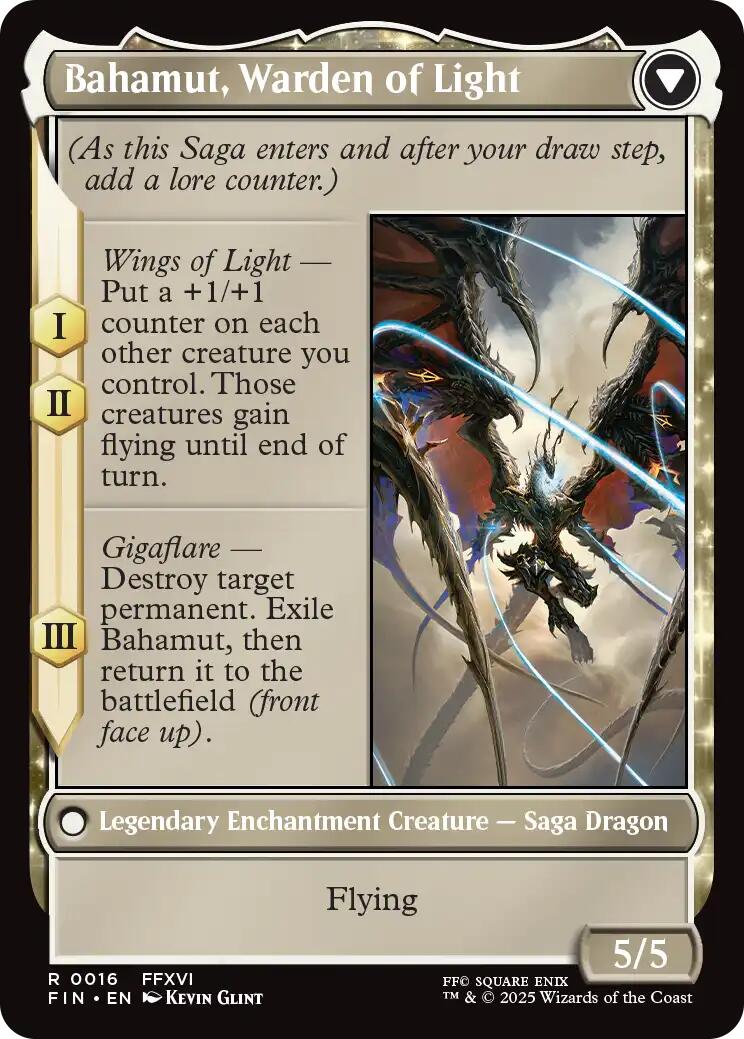 Dion, Bahamut's Dominant // Bahamut, Warden of Light [FINAL FANTASY] | Local Legends