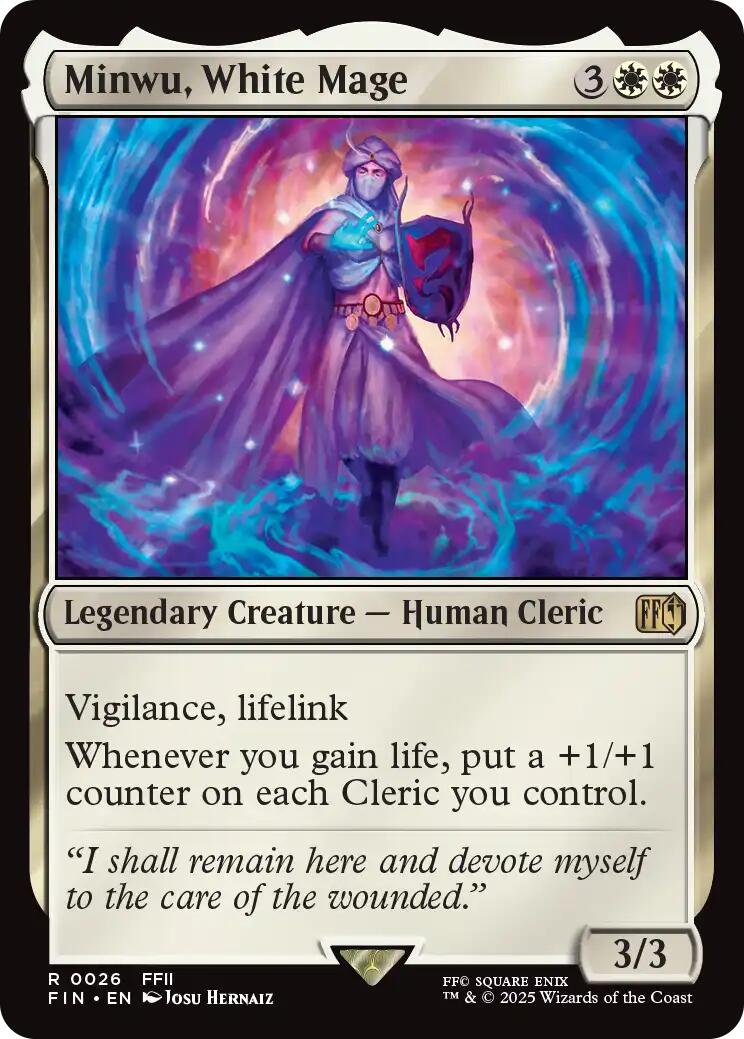 Minwu, White Mage | Local Legends