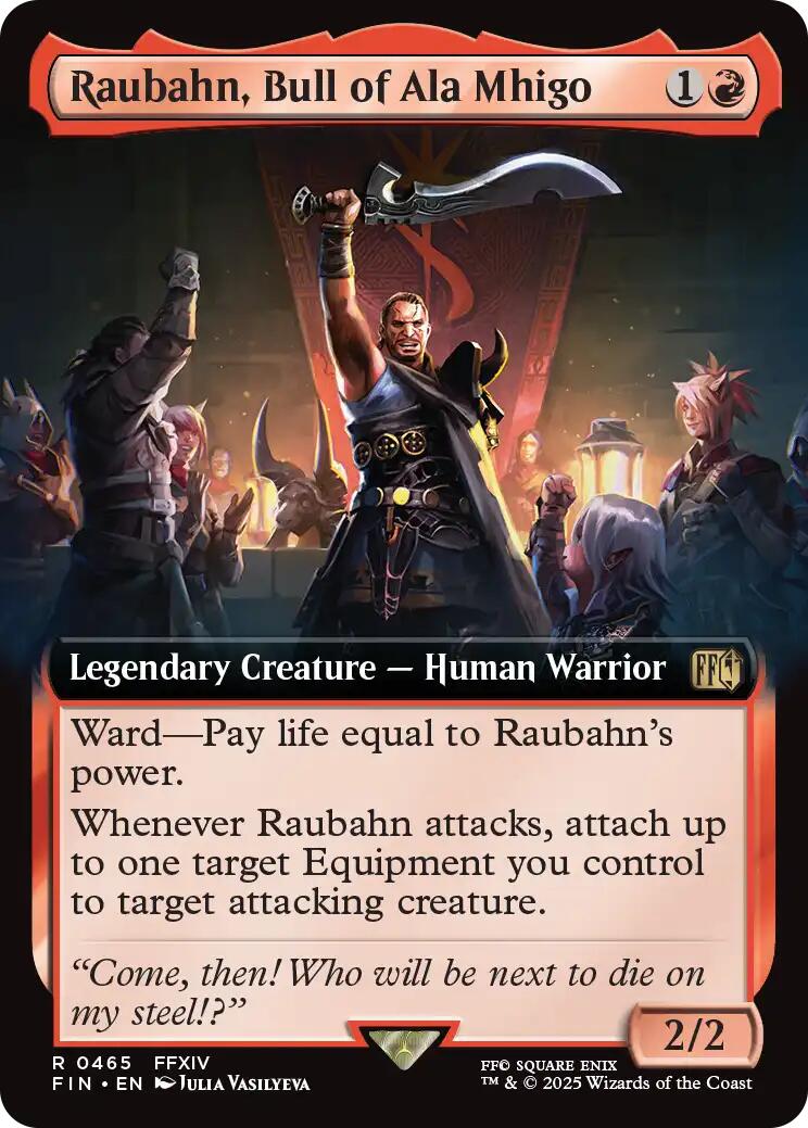 Raubahn, Bull of Ala Mhigo (Extended Art) | Local Legends