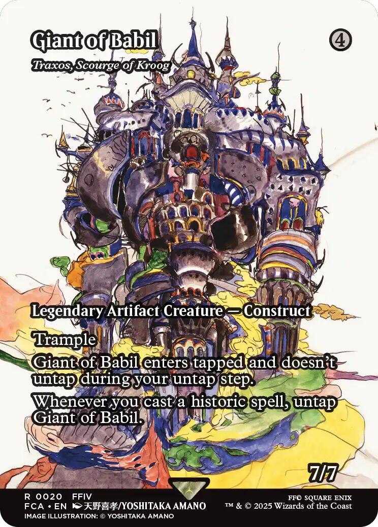 Giant of Babil - Traxos, Scourge of Kroog (Showcase) [FINAL FANTASY : Through the Ages] | Local Legends