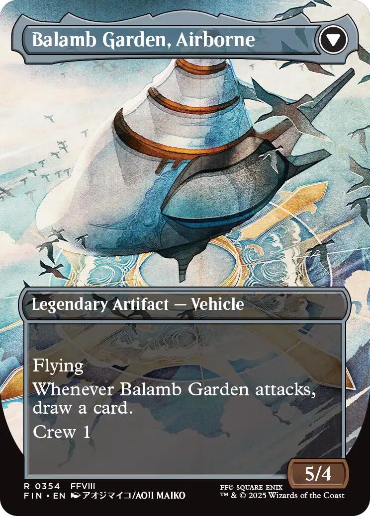 Balamb Garden, SeeD Academy // Balamb Garden, Airborne (Borderless) [FINAL FANTASY] | Local Legends